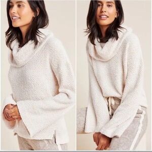 Anthropologie Saturday Sunday Constance Bell Sleeve Cowl Neck Sweater‎ Sz XS